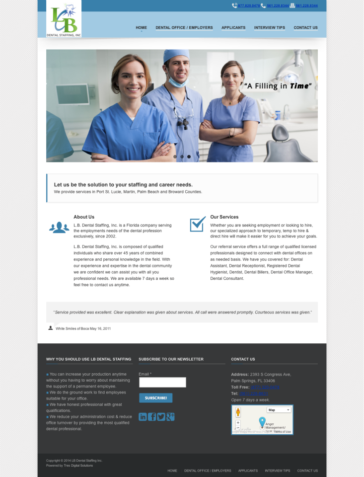 dental-staffing-website